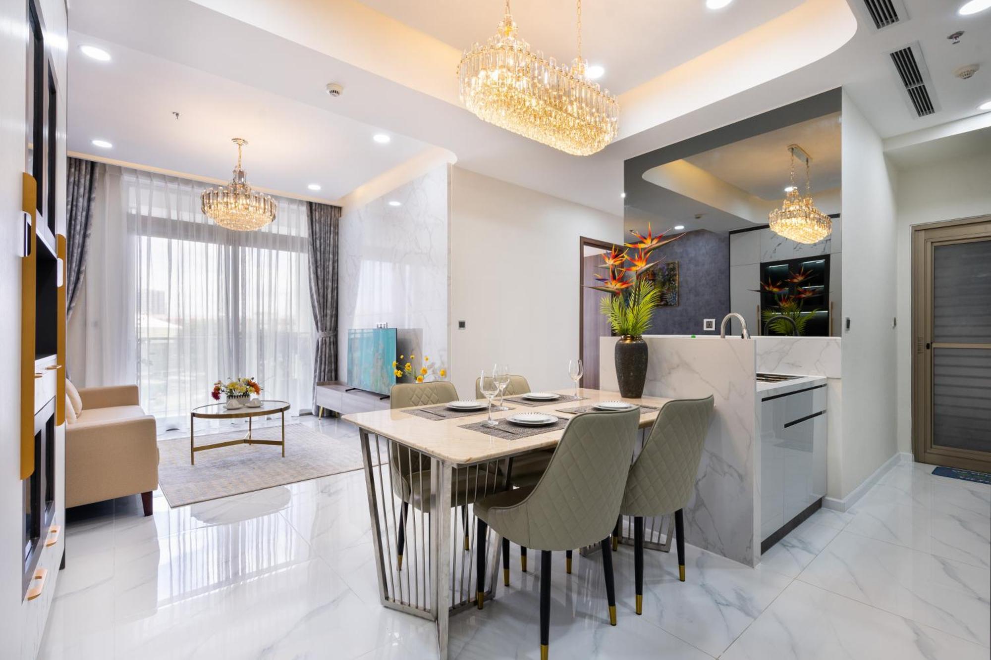 The Peak Midtown Twobedroom With Balcony Ho Chi Minh City Bagian luar foto
