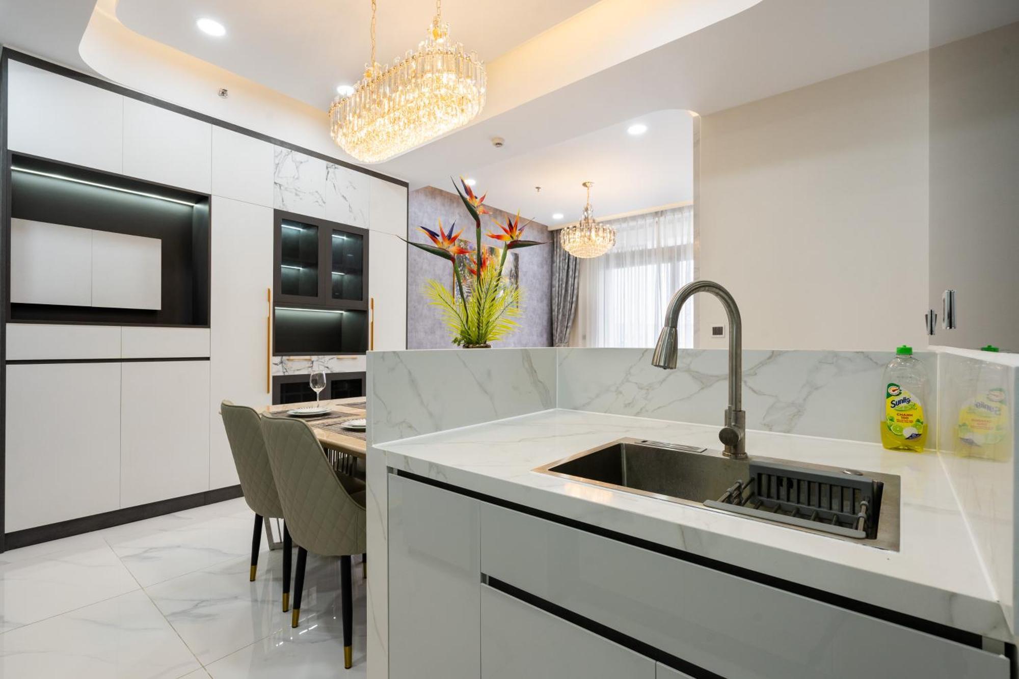 The Peak Midtown Twobedroom With Balcony Ho Chi Minh City Bagian luar foto