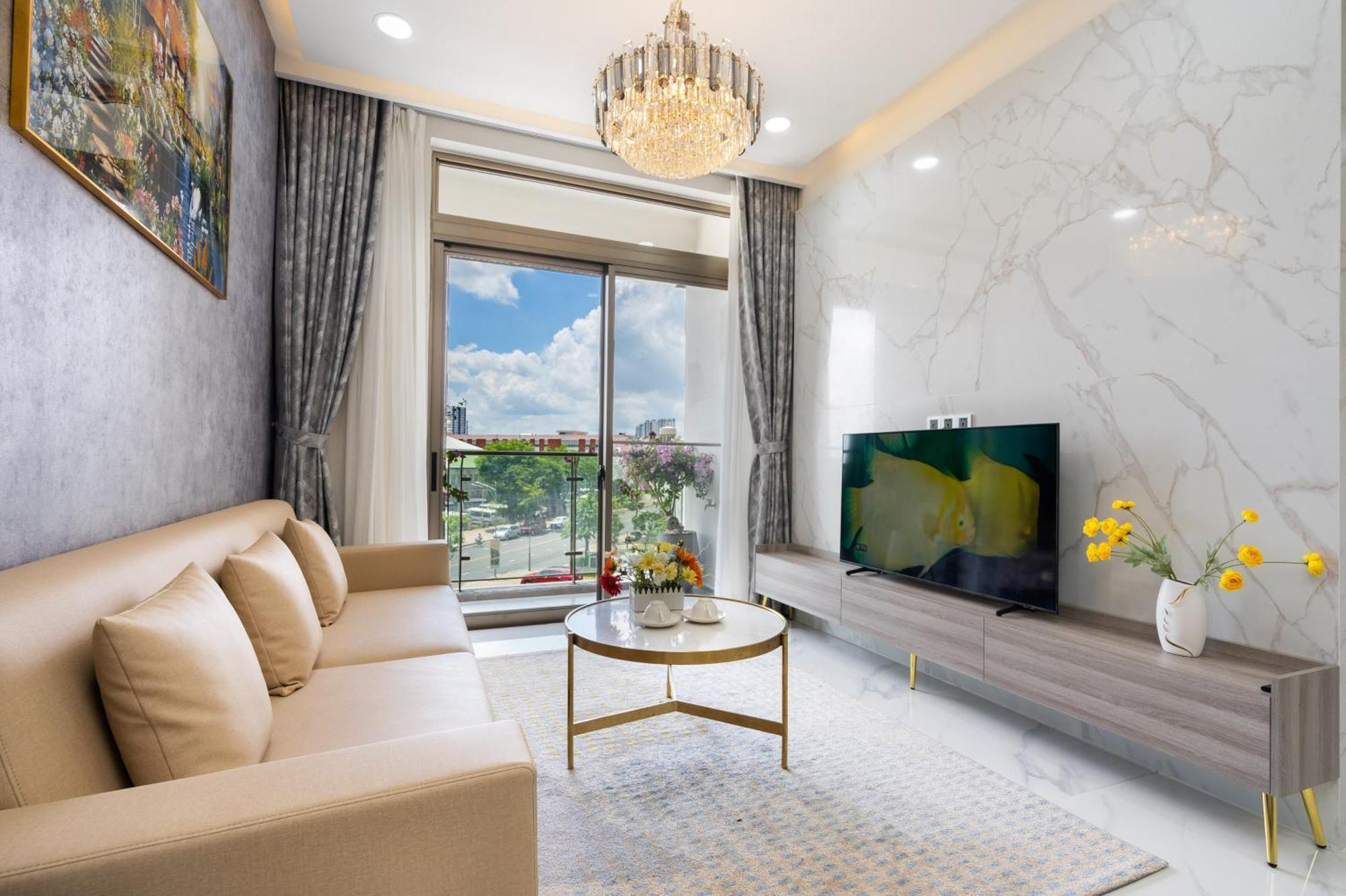 The Peak Midtown Twobedroom With Balcony Ho Chi Minh City Bagian luar foto