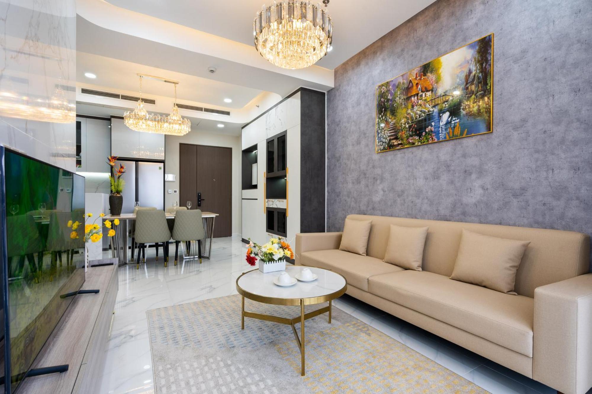 The Peak Midtown Twobedroom With Balcony Ho Chi Minh City Bagian luar foto