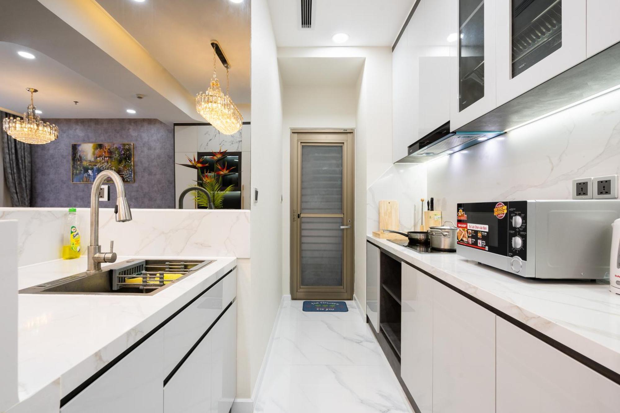 The Peak Midtown Twobedroom With Balcony Ho Chi Minh City Bagian luar foto