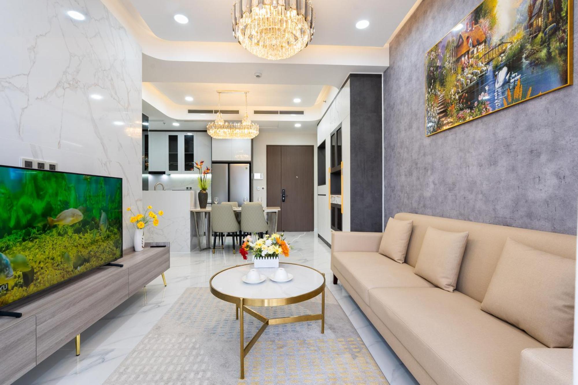 The Peak Midtown Twobedroom With Balcony Ho Chi Minh City Bagian luar foto