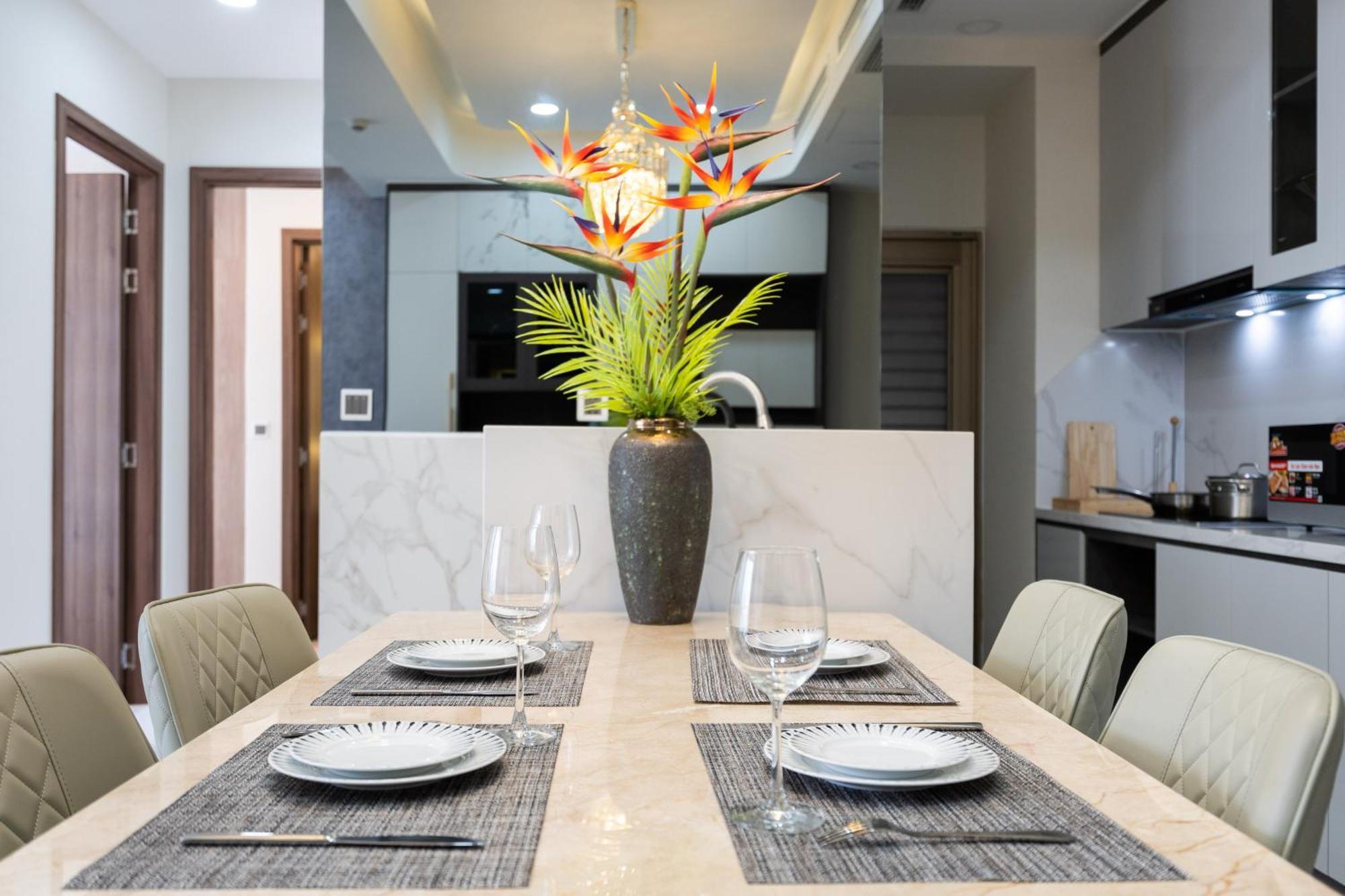 The Peak Midtown Twobedroom With Balcony Ho Chi Minh City Bagian luar foto