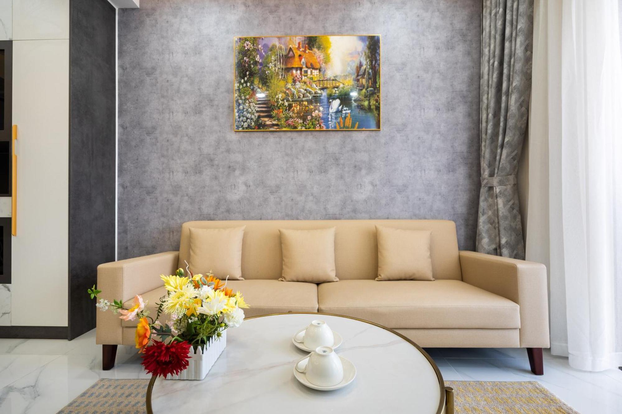 The Peak Midtown Twobedroom With Balcony Ho Chi Minh City Bagian luar foto